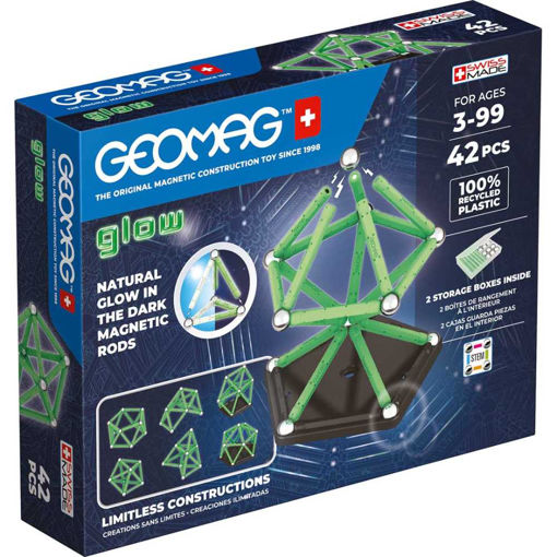Picture of GEOMAG GLOW RECYCLED 42 PIECES